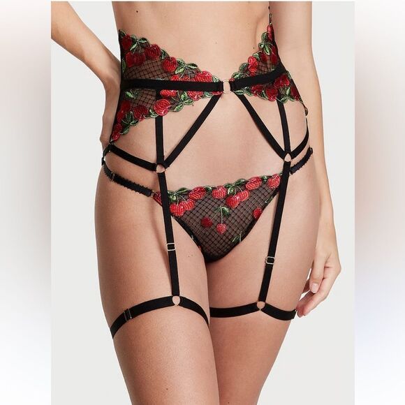 VERY SEXY
Cherry Embroidery Garter Belt M/L - Picture 1 of 11